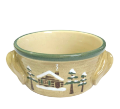 Sonoma Lodge Collection Dip Soup Bowl Woodland Cabin Discontinued 5.25x2.75 - £16.69 GBP