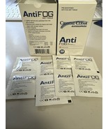 CRYSTAL CLEAR SINGLE USE PACKS TISSUES ANTI FOG For Eyewear.  2 Pack New! - €8,37 EUR