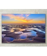 Oregon Coast, Beach Sunset, Abstract Art, Fine Art Photo on Metal, Canva... - $586.90 MXN+