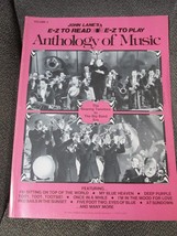 &quot;ANTHOLOGY OF MUSIC - E-Z TO READ &amp; PLAY&quot;&quot; - ROARING 20s to BIG BAND - £7.08 GBP