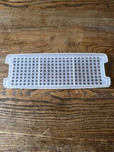 Tupperware #783-1 White Clear Celery Keeper Grid Grate Tray Insert Only - £7.56 GBP