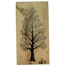 PSX Bare Tree Fall Winter Autumn Tall Rubber Stamp K-1501 Vintage 1995 - $11.62