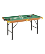 Soozier 55&quot; Portable Folding Billiards Table Game Pool Table for Whole F... - $2,074.97 MXN