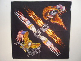 POW MIA Bandanna Head Wrap w/Eagles - All Gave Some, Some Gave All - $12.86