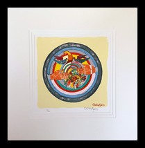 Chaim Gross 16 Color Serigraph Museum Framed Ready to Display - £315.75 GBP