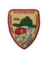 Vtg 1988 Occoneecee Council Boy Scouts BSA Patch Camp Durant Ways Of Our... - €8,10 EUR