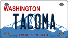 Tacoma Washington Novelty Mini Metal License Plate Tag - $14.95