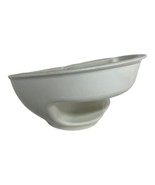 Obol The Original Never Soggy Cereal Bowl Melamine Hard Plastic White Large - $13.09