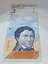 Venezuela 2 Bolivar Fuerte, 2007,  New UNC  Banknote  # 14 - $3.95