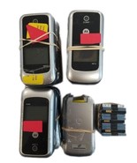 17 Lot Motorola W418 Flip Locked Tracfone Cellular Phone 2.0MP Used Need... - $92.11 CAD