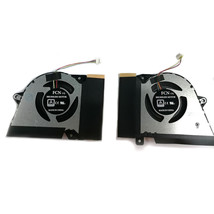 Cpu &amp; Gpu Cooling Fan Set For Asus Rog Zephyrus G14 Ga401 Ga401I Ga401Iu... - £34.60 GBP