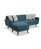 Bob&#39;s Discount Furniture Bettie  86&#39;&#39; Chofa ( Avocado/Gray/Russet/teal) - $579.00