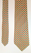 Men&#39;s 100% Silk Tie Unbranded Octagon Pattern Multi-Color Suit Accessory - £7.03 GBP