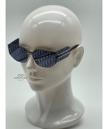 Authentic Christian Dior DiorClub M6U Blue Logo Sunglasses – Unisex, Bra... - $312.55