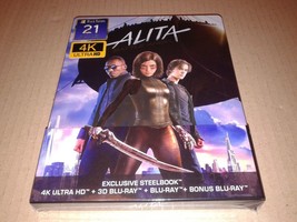 Alita 4K UHD + 3D + 2D Blu-ray Steelbook Edition 3 Filmarena Black Barons BB#... - £74.00 GBP