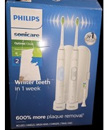 Philips Sonicare Optimal Clean Electric Toothbrush 2 Pack HX6829/75 - $799.65 MXN