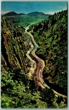 Antenna Vista Big Thompson Canyon Road Estes Park Co Unp Cromo Cartolina I6 - £3.38 GBP