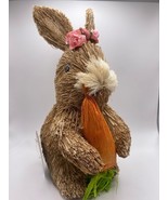 Sisal Easter Bunny Rabbit Spring Decoration - £12.05 GBP