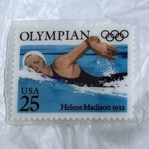 Helene Madison 1932 Swimming Olympian USPS Olympics Olympic Games Lapel ... - £4.68 GBP