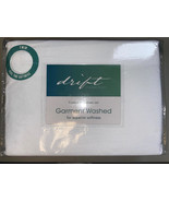 MSRP $30 Drift Collection Garment Microfiber Solid 3 Pc. Sheet Set Size ... - $254.51 MXN