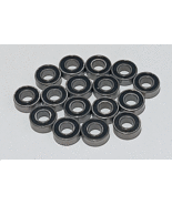 (16pcs) NIKKO DICTATOR Rubber Sealed Ball Bearing Set - $226.56 MXN