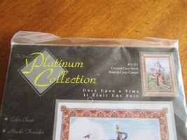Janlynn Platinum Once Upon Time Counted Cross Stitch Kit #15-211 Sealed Vintage - $45.00
