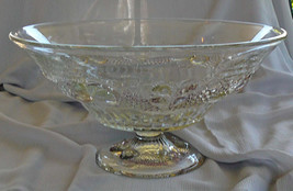 Colored Fruit Bowl Federal Depression Glass Vintage Colored Fruit Bowl, Wedding, - £18.82 GBP