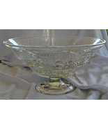 Colored Fruit Bowl Federal Depression Glass Vintage Colored Fruit Bowl, ... - $24.00
