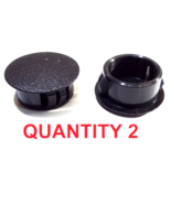 QTY2 Alto Shaam PG3398 PLUG PG-3398 HEYCO 3/4&quot; HOLE CAP 2683 DP750 BLACK... - $9.99