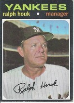 1971 Topps Ralph Houk 146 Yankees EX - £0.78 GBP