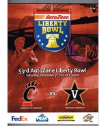 2011 Liberty Bowl Game Program Cincinnati Bearcats Vanderbilt Commodores - $139.76 CAD