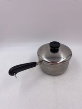 Revere Ware 1qt. Stainless Sauce Pan with Lid 89f Made in USA Stainless ... - £12.95 GBP