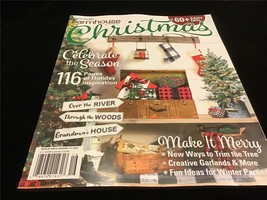 Country Sampler Magazine Farmhouse Style Christmas 116 Pages of Inspiration - $11.00