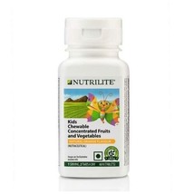 Amway NUTRILITE Kids Chewable Tablets Concentrated Fruits &amp; Vegetables - 60N-... - £30.05 GBP