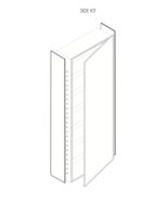 Robern MTSK30D416 - M Series Decorative Cabinets Side Kits 4 x 30&quot; Rubbe... - $93.96 CAD