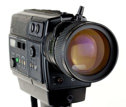 Chinon Super-8 1206 SM / Direct Sound Macro S8 Zoom Movie Camera w 6-72mm f/1.8  - £179.04 GBP