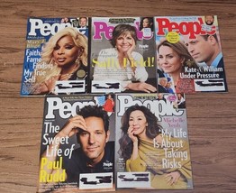 LOT of 5 People Magazines FEB MAR 2023 Mary J. Blige,  Sally Field,  Pau... - £11.94 GBP
