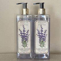 2 Pack HOPIFICIO Firenze Classic Lavender Finest Liquid Hand Soap 16.9 Fl Oz - £22.73 GBP