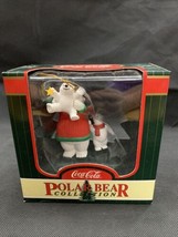 NEW Coca-Cola Polar Bear Christmas Ornament Mama Bear Sweater Star KG Xmas - £11.73 GBP
