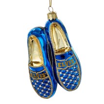 Elvis Presley - Elvis Blue Suede Shoes GLASS Ornament by Kurt Adler Inc. - $472.43 MXN