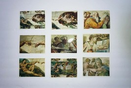 Michelangelo E LA Cappella Sistina Postcards - £19.78 GBP