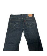 Levi Strauss 501 Men’s Straight Leg Button Fly Dark Jeans Size 38x34  - $30.47 CAD
