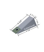 Package of 10 - 6 inch Gutter Wedge White - $373.35 MXN