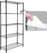 EFINE 5-Shelf Shelving Unit, NSF Certified, Adjustable Heavy Duty Steel ... - $2,324.96 MXN