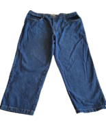 Men&#39;s Scandia Woods Elastic Waist Comfort Fit Jeans 44S Actual 42&quot; x 27&quot;... - £11.89 GBP