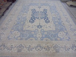 Ziglar Chobi Traditional Blue Carpet 12x15 Classic Ziegler Handmade Rug B-75517 - £3,365.42 GBP