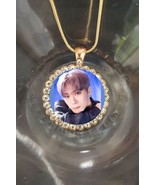 Astro Moonbin  gold color pretty rhinestones  necklace beautiful gift Mu... - $27.41 CAD