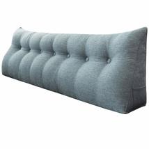 WOWMAX Large Reading Pillow Bolster Triangular Headboard Backrest Positi... - $2,746.94 MXN