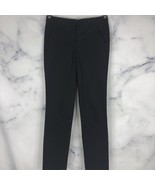 J Crew Factory Lexie Pants Skinny Leg Stretch Black  Inseam30 Size 2R - $271.43 MXN