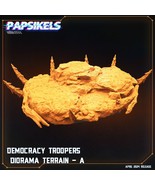 3D Printed Papsikels Democracy Troopers Diorama Terrain A Democracy Troo... - $549.62 MXN+